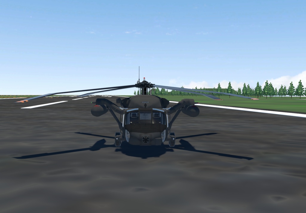 【VRChat想定】B-UH60JA【飛行可能3Dモデル】
