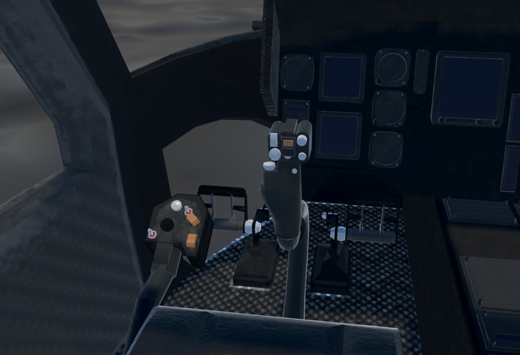 【VRChat想定】B-UH60JA【飛行可能3Dモデル】