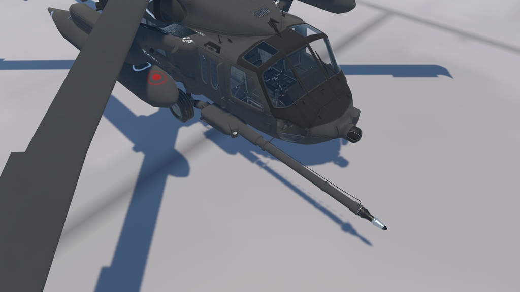 【VRChat想定】B-UH60JA【飛行可能3Dモデル】