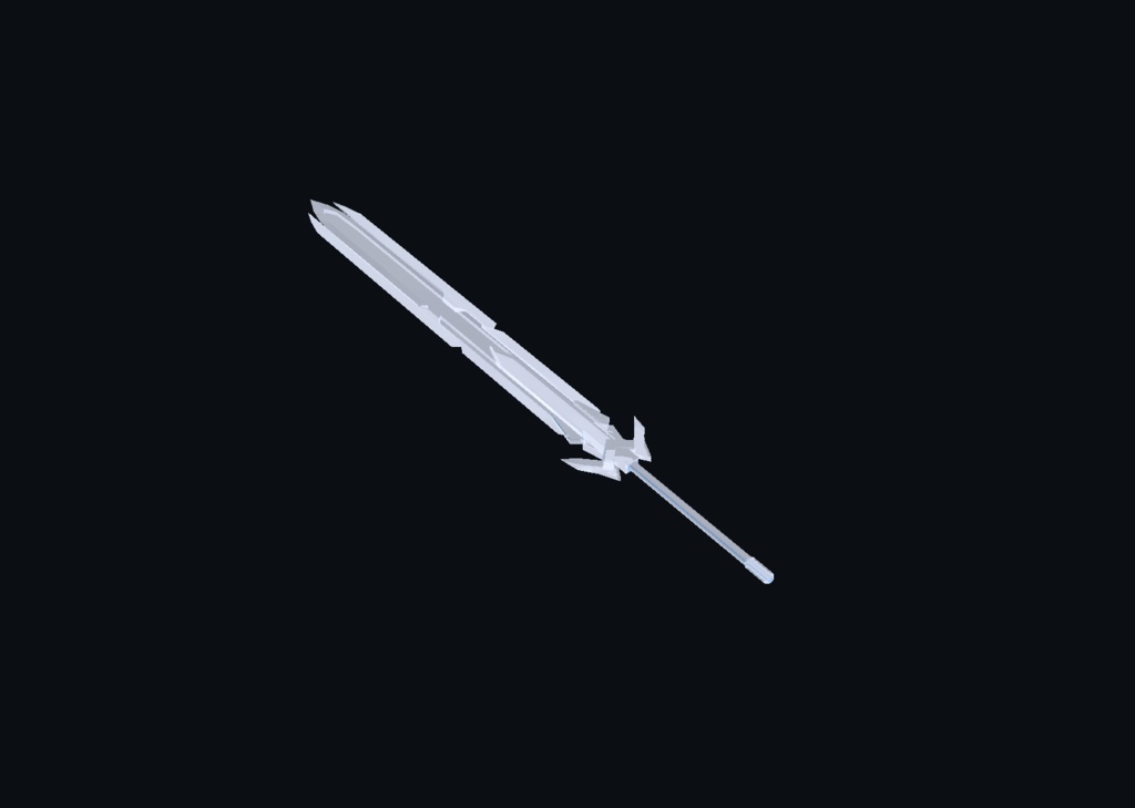 【VRChat想定MA対応】武器召喚魔法「Sorcery Weapon1」【3Dモデル、パーティクル】