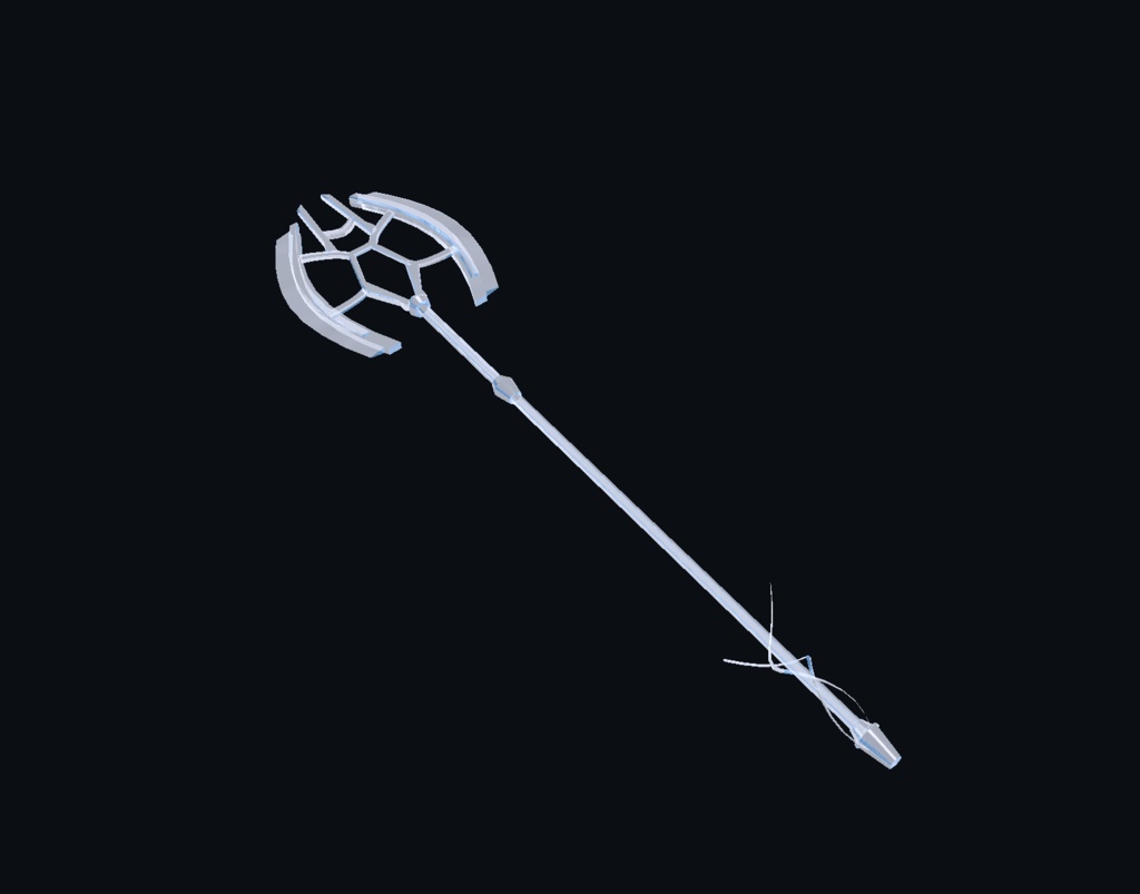 【VRChat想定MA対応】武器召喚魔法「Sorcery Weapon1」【3Dモデル、パーティクル】