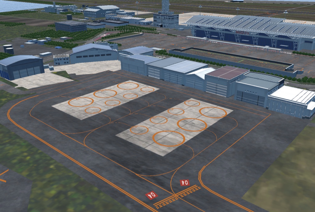 【VRChat想定】新潟空港【フライトワールド用空港3Dモデル】