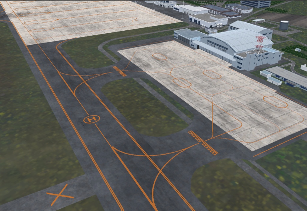 【VRChat想定】新潟空港【フライトワールド用空港3Dモデル】