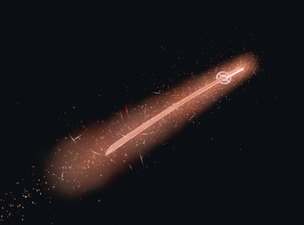 【VRChat想定MA対応】武器召喚魔法(和風)「Sorcery Weapon2」【3Dモデル、パーティクル】