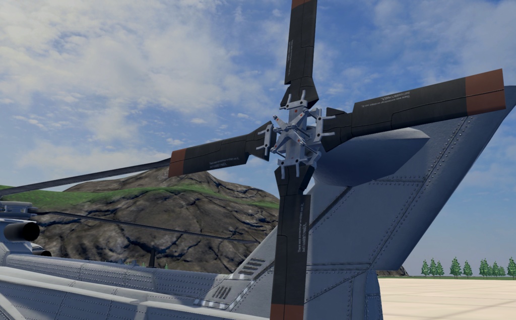 【VRChat想定】B-AW101【飛行可能3Dモデル】