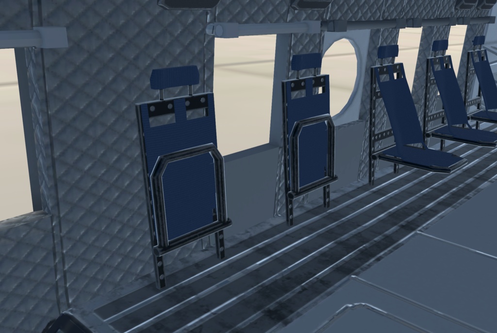 【VRChat想定】B-AW101【飛行可能3Dモデル】