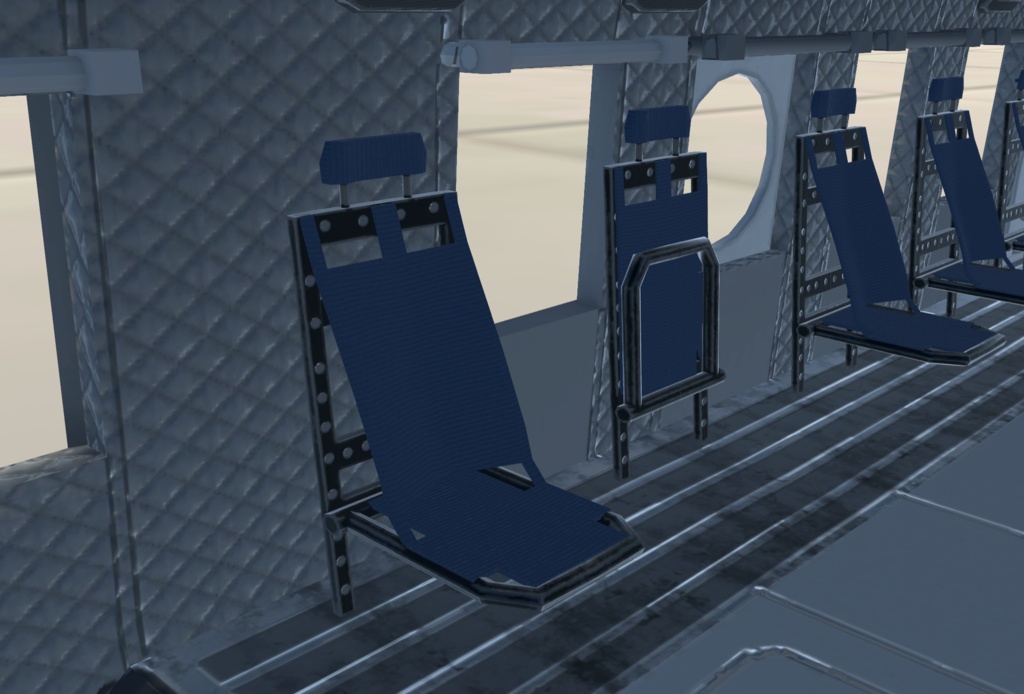 【VRChat想定】B-AW101【飛行可能3Dモデル】