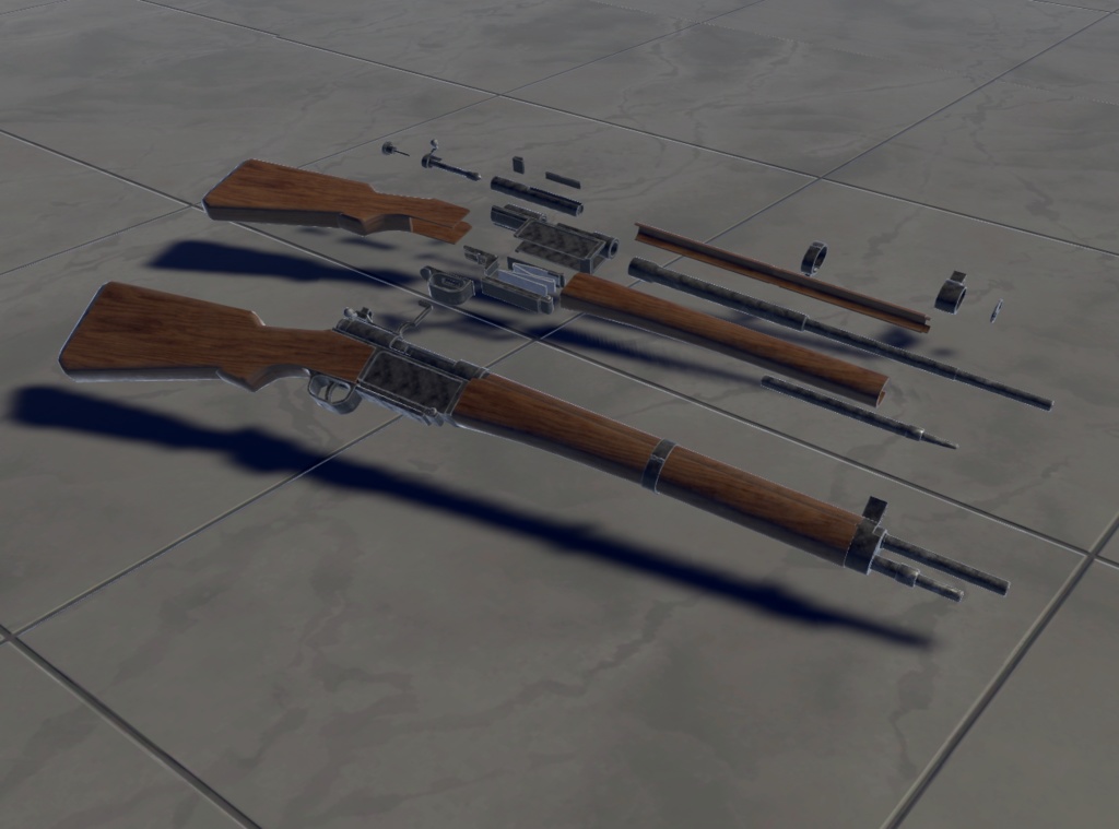 【VRChat想定】B-MAS36 ワールドギミック【3Dモデル】