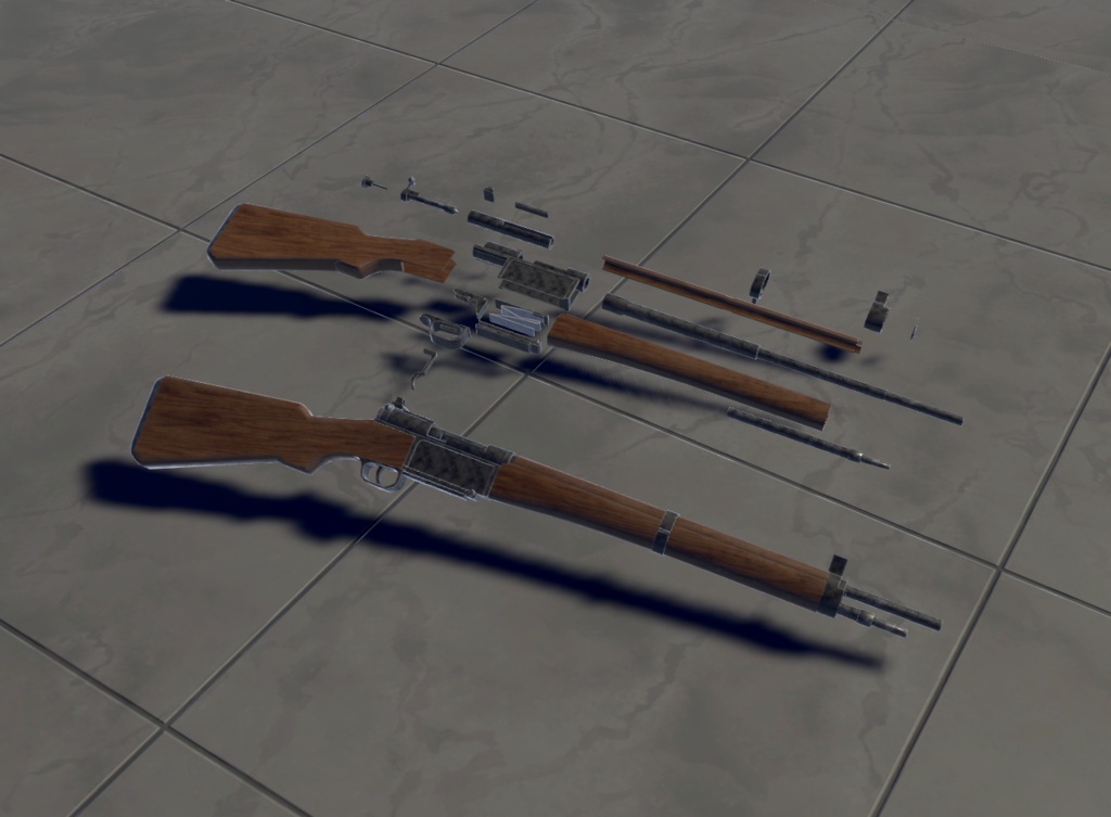 【VRChat想定】B-MAS36 ワールドギミック【3Dモデル】