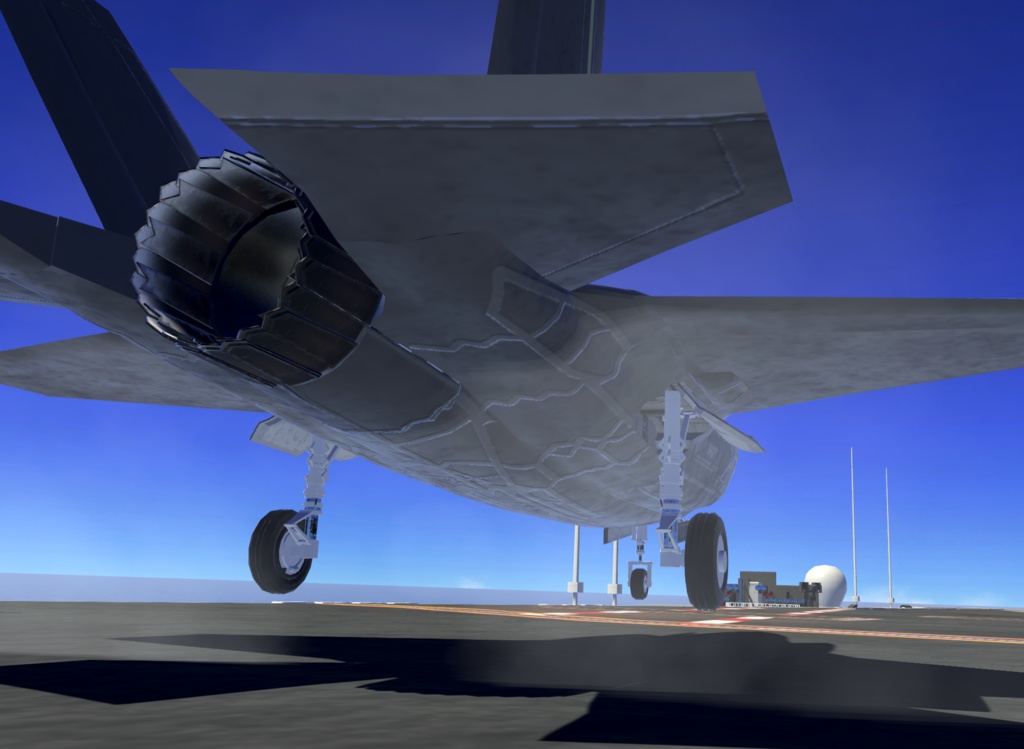 【VRChat想定】B-F35B【飛行可能モデル】
