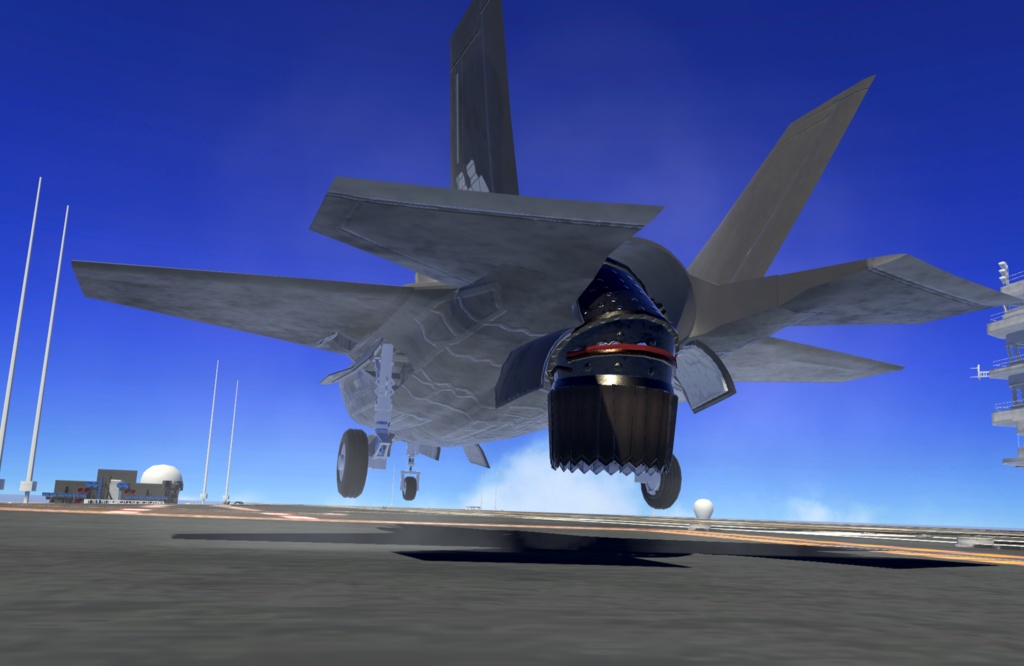 【VRChat想定】B-F35B【飛行可能モデル】