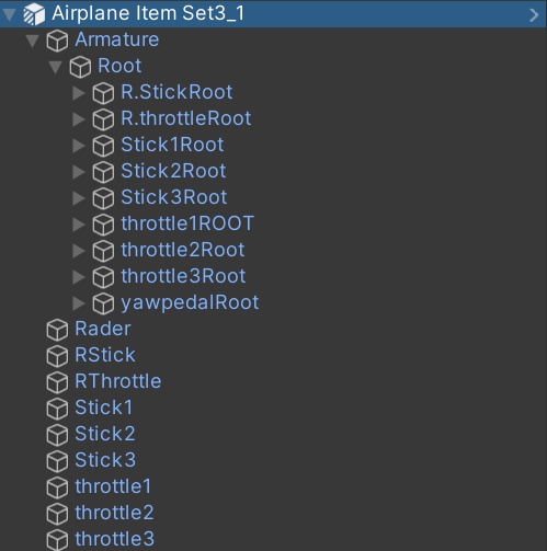【VRChat想定】機体内装支援セット(お手軽内装品セット)【ロイヤリティフリーモデル】