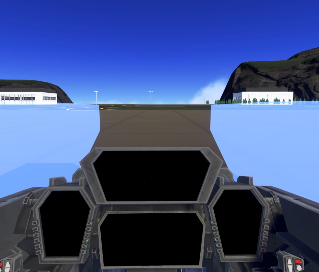 【VRChat想定】架空大型戦車 HBT01 ROCKHORN【操作可能モデル+自動迎撃固定砲台】