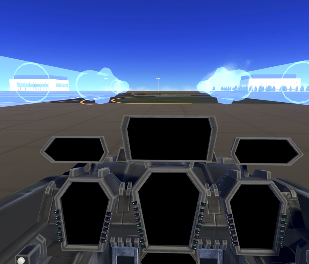 【VRChat想定】架空大型戦車 HBT01 ROCKHORN【操作可能モデル+自動迎撃固定砲台】