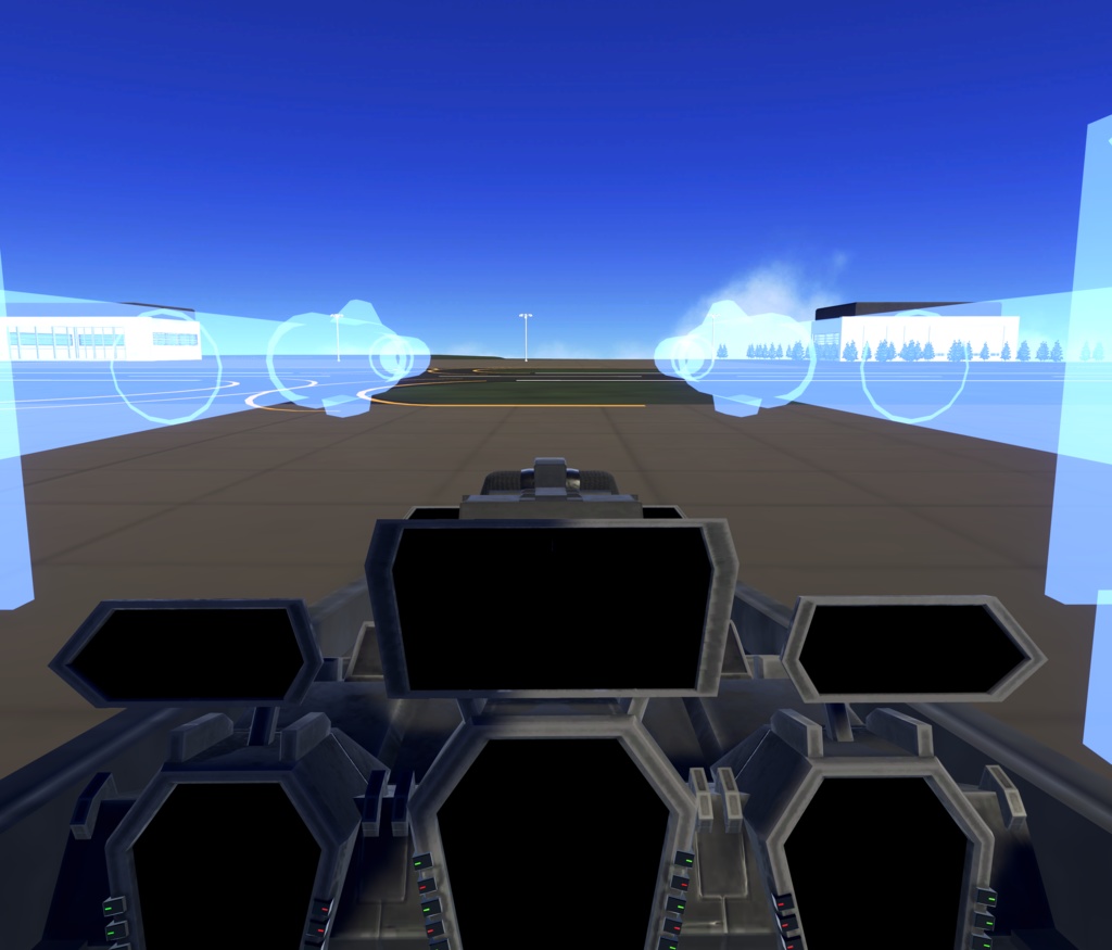 【VRChat想定】架空大型戦車 HBT01 ROCKHORN【操作可能モデル+自動迎撃固定砲台】