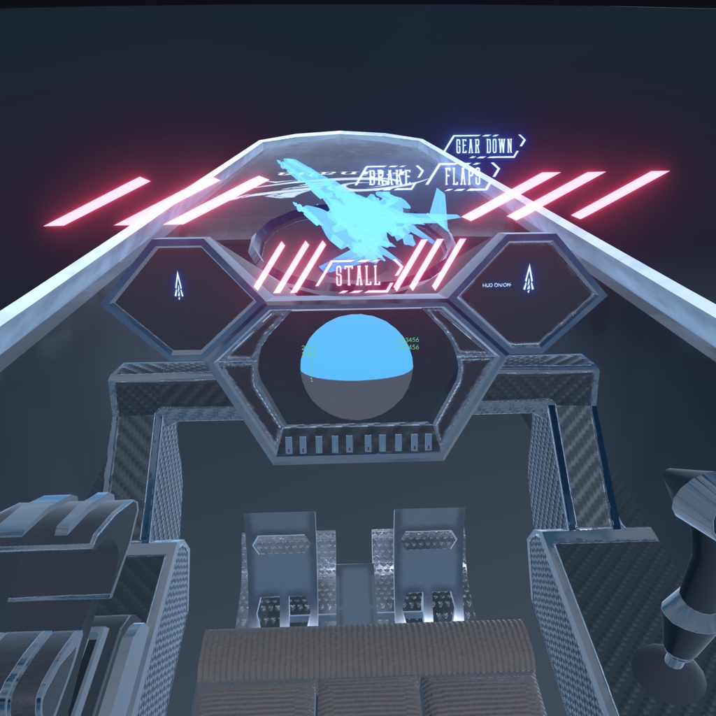 【VRChat想定】架空機 水で動く不思議飛行機「Frinalia(フリナリア)」【陸海空対応の飛行可能モデル】