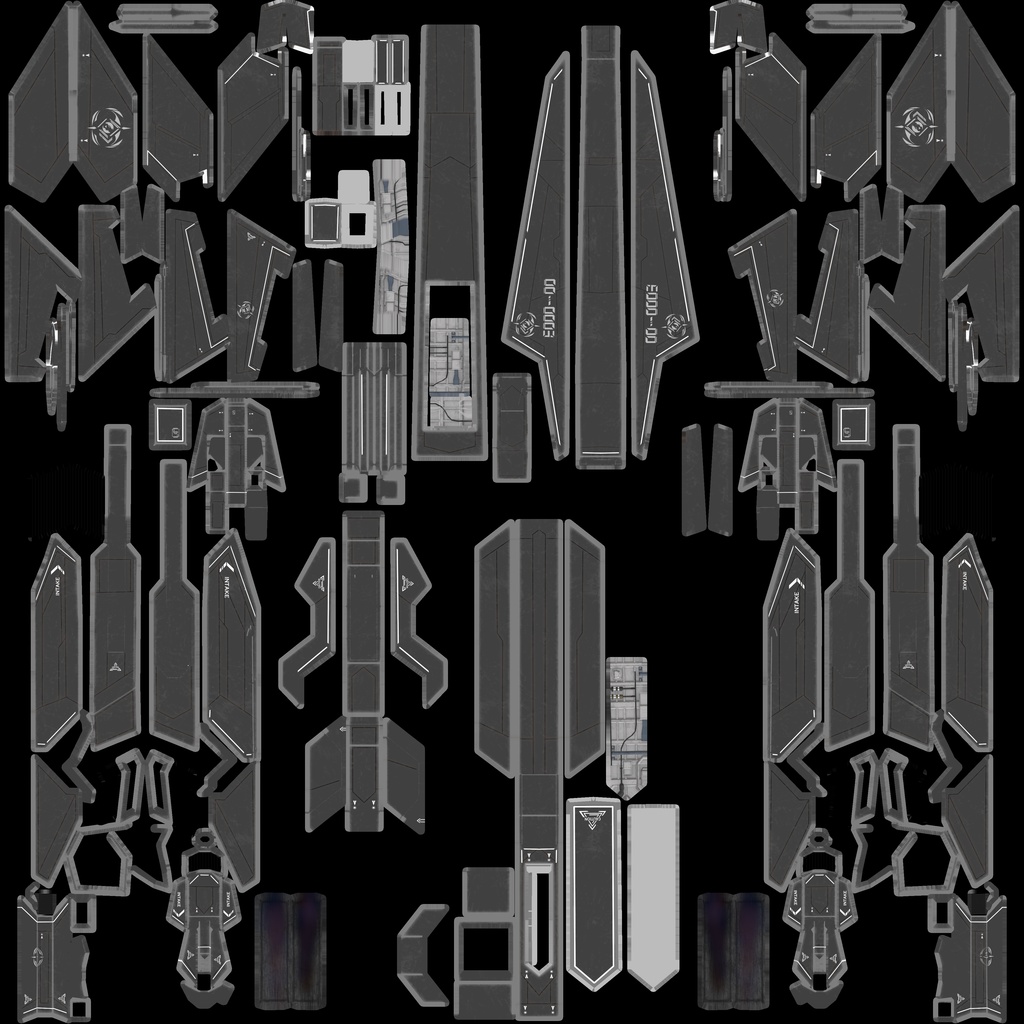 【VRChat想定】人型可変機 TAF-02 Braver(Transfrom Aircraft Fighter)【飛行可能3Dモデル】