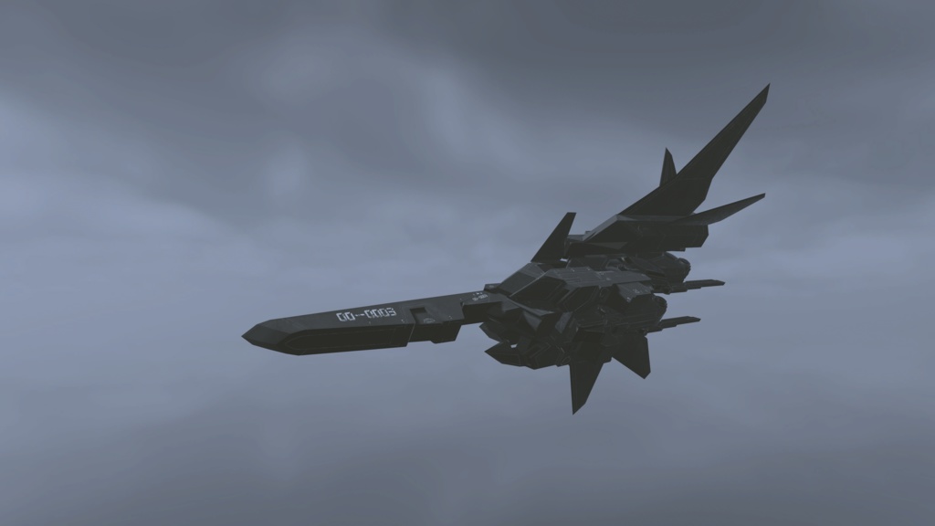 【VRChat想定】逆関節可変機 TAF-03 RaySter(Transfrom Aircraft Fighter)【飛行可能3Dモデル】