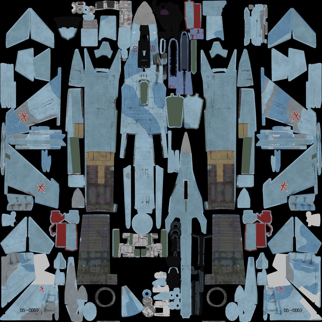 【VRChat想定】B-SU30MK【飛行可能モデル】