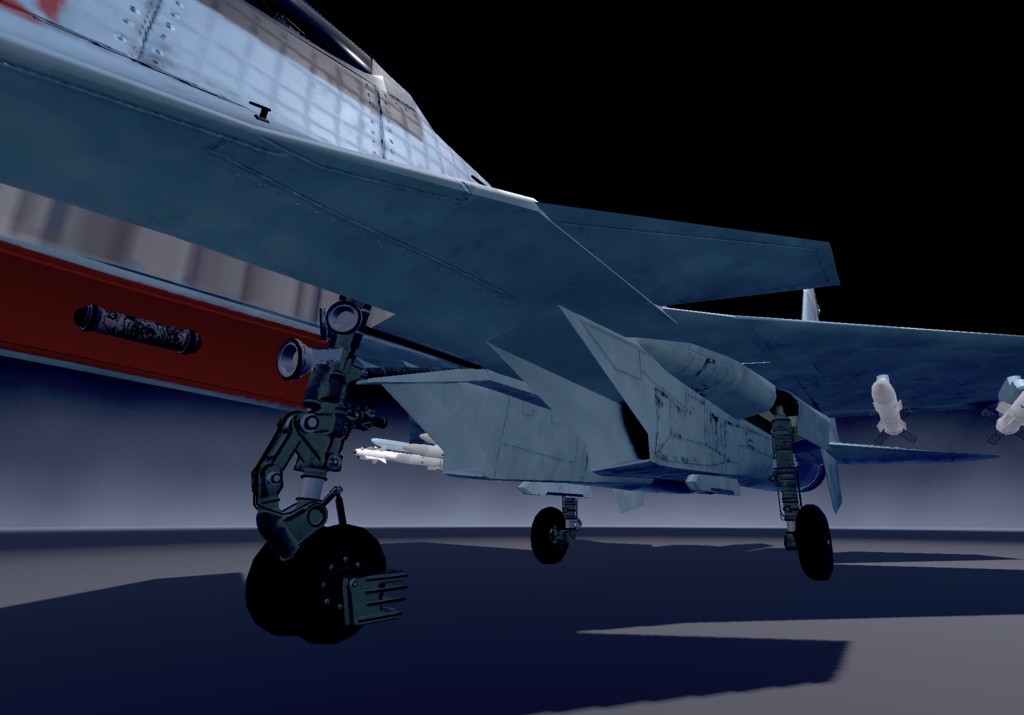 【VRChat想定】B-SU30MK【飛行可能モデル】