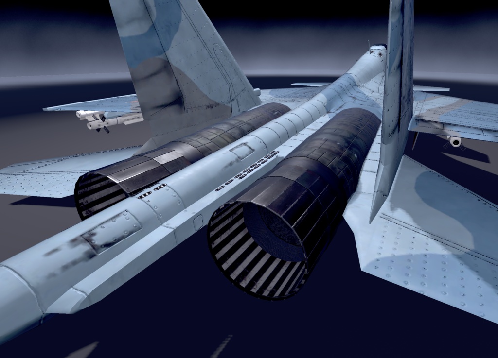 【VRChat想定】B-SU30MK【飛行可能モデル】