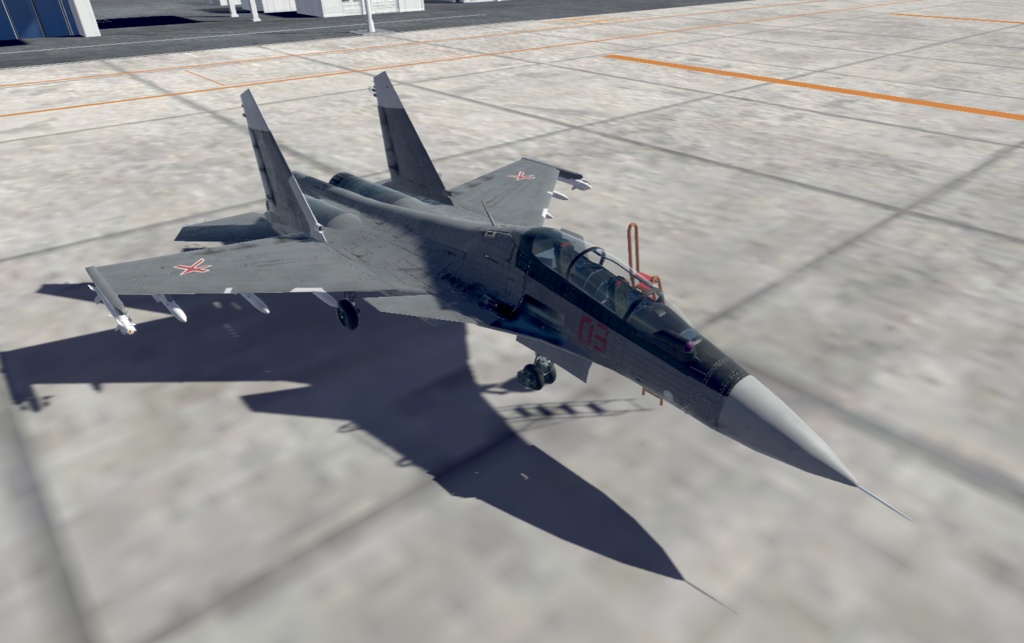 【VRChat想定】B-SU30MK【飛行可能モデル】