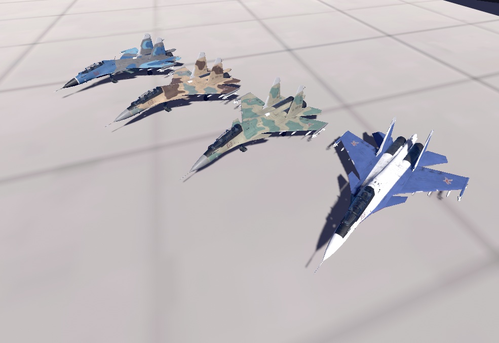 【VRChat想定】B-SU30MK【飛行可能モデル】