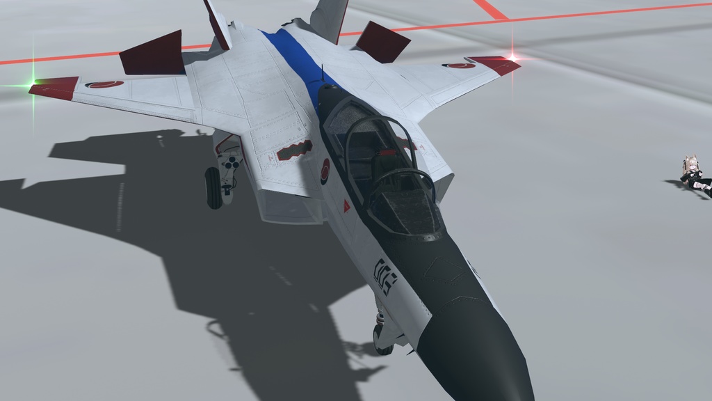 【VRChat想定】B-ATDX(X-2)【飛行可能3Dモデル】