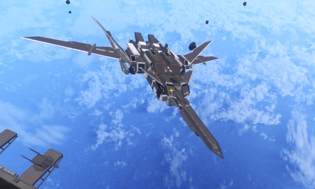 【VRChat想定】BATTLE ANIMATION LIVE Series 可変機フィギュア VX3【ワールドアイテム】