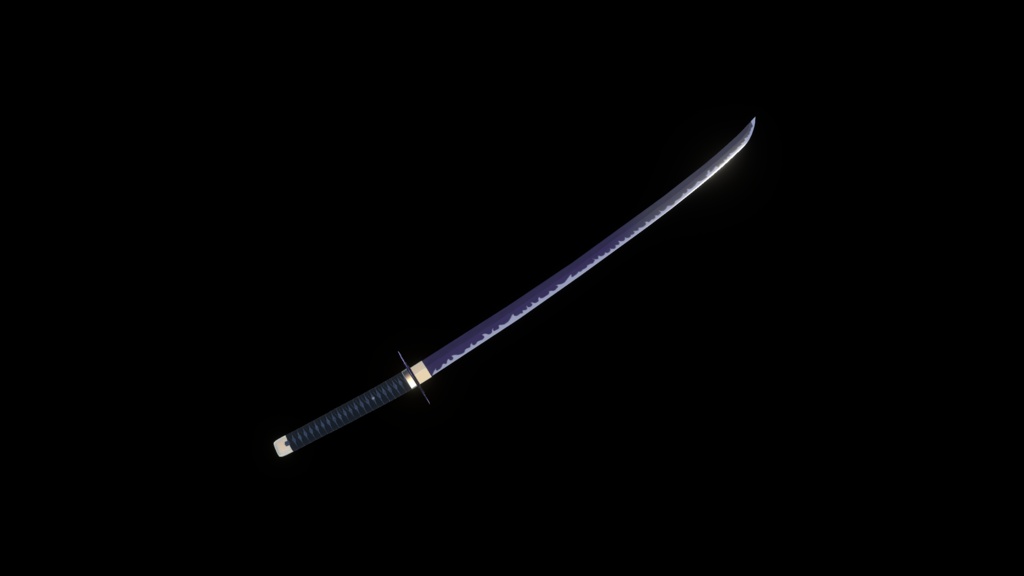 【VRChat想定MA対応】「藤の花」なアクセサリー&武器(8点セット)【3Dモデル】