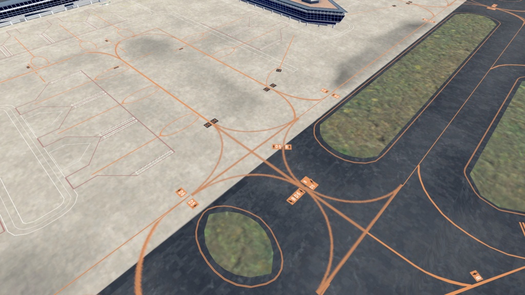 【VRChat想定】中部国際空港 セントレア【フライトワールド用シーナリー国際空港3Dモデル】
