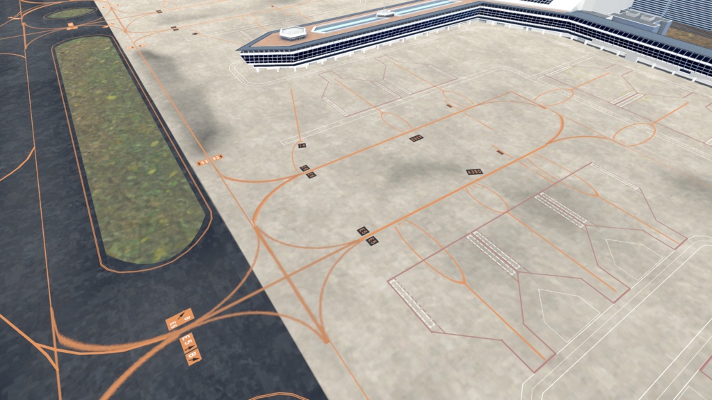 【VRChat想定】中部国際空港 セントレア【フライトワールド用シーナリー国際空港3Dモデル】