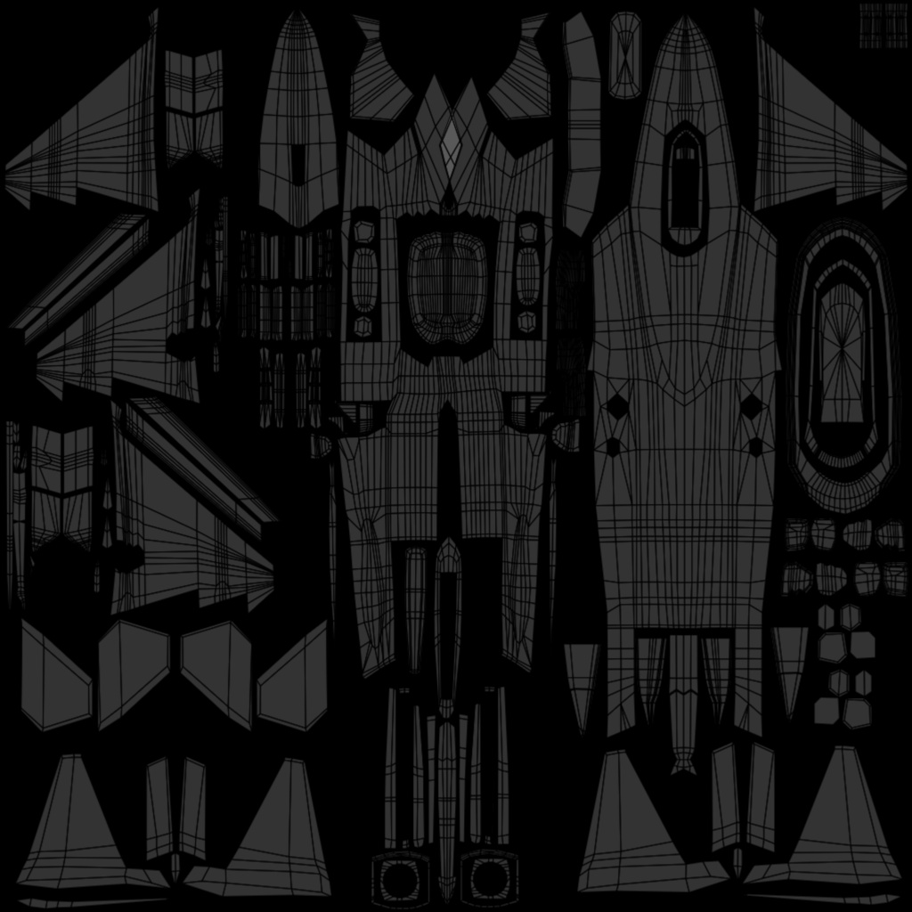 【VRCHAT想定】B-F22 Raptor【飛行可能3Dモデル】