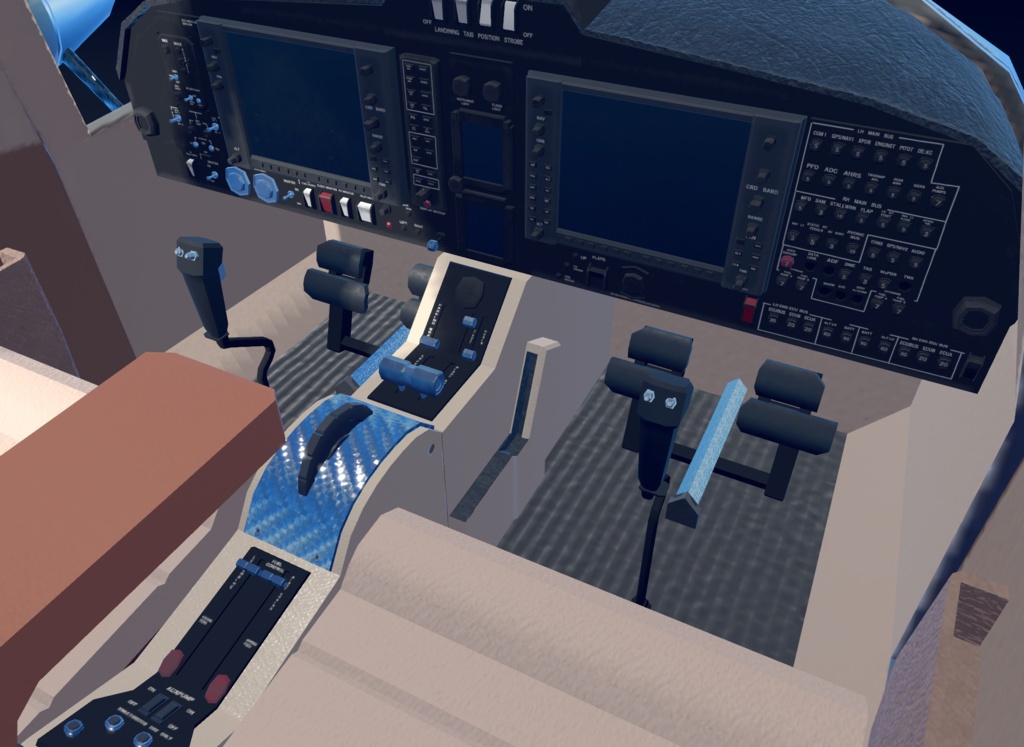 【VRCHAT想定】B-DA62【飛行可能3Dモデル】