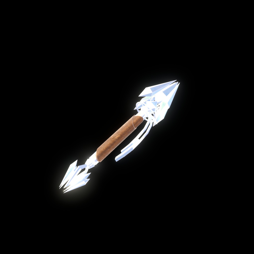 【VRChat想定MA対応】魔力剣「鳴息」【3Dモデル、パーティクル】