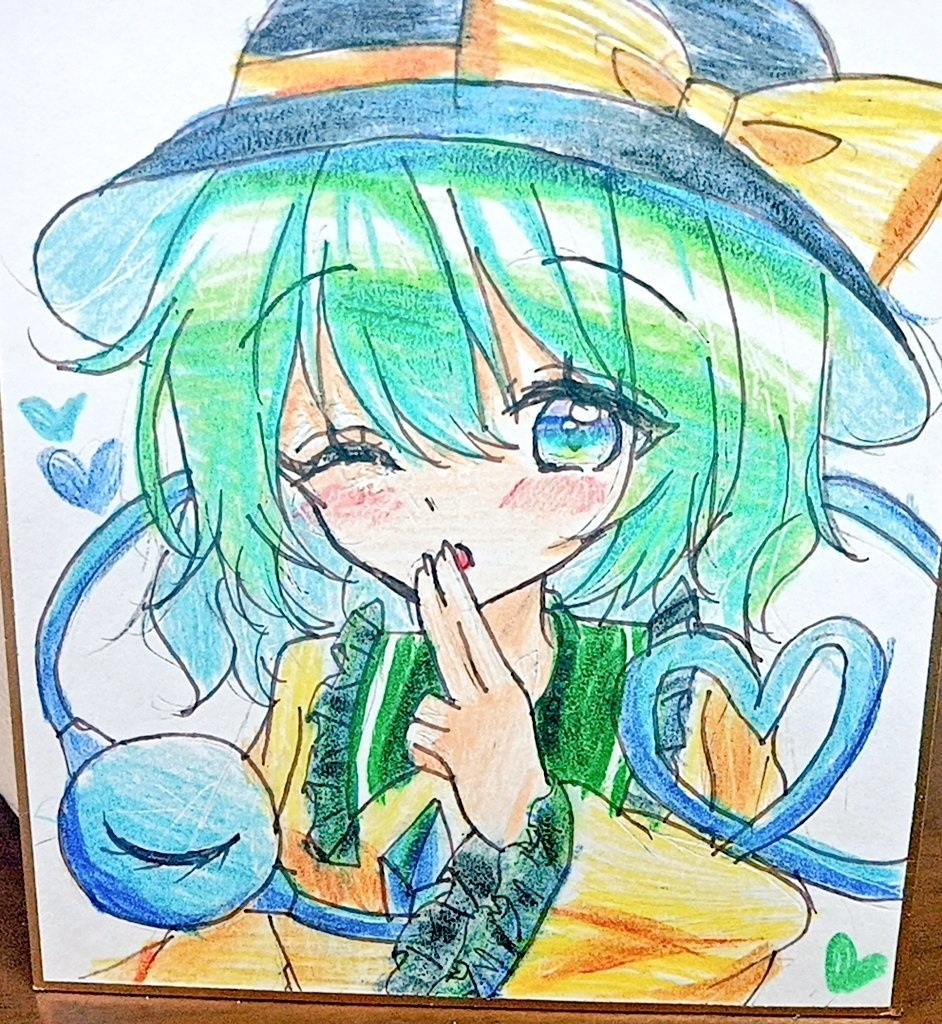 古明地こいし小色紙