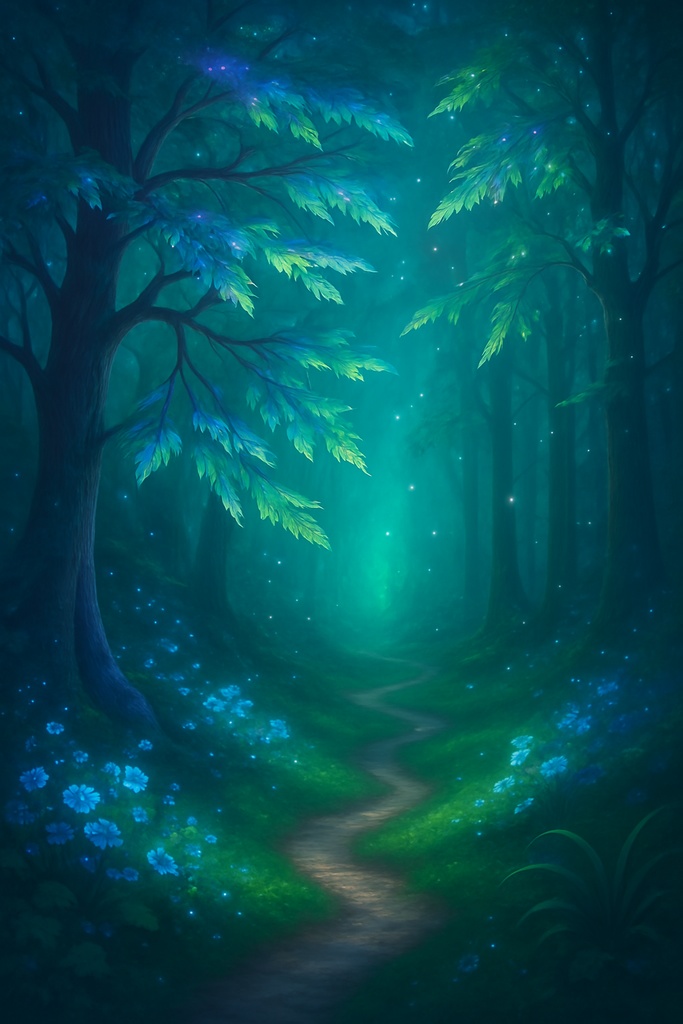 夜の森