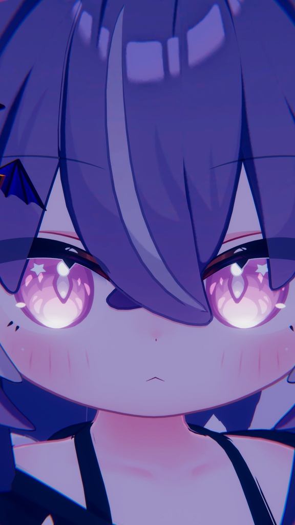 メルヴィちゃん専用アイテクスチャPlain Star Eye