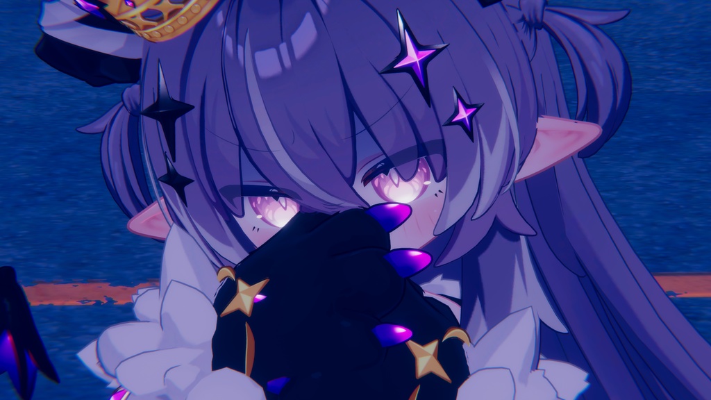 メルヴィちゃん専用アイテクスチャPlain Star Eye