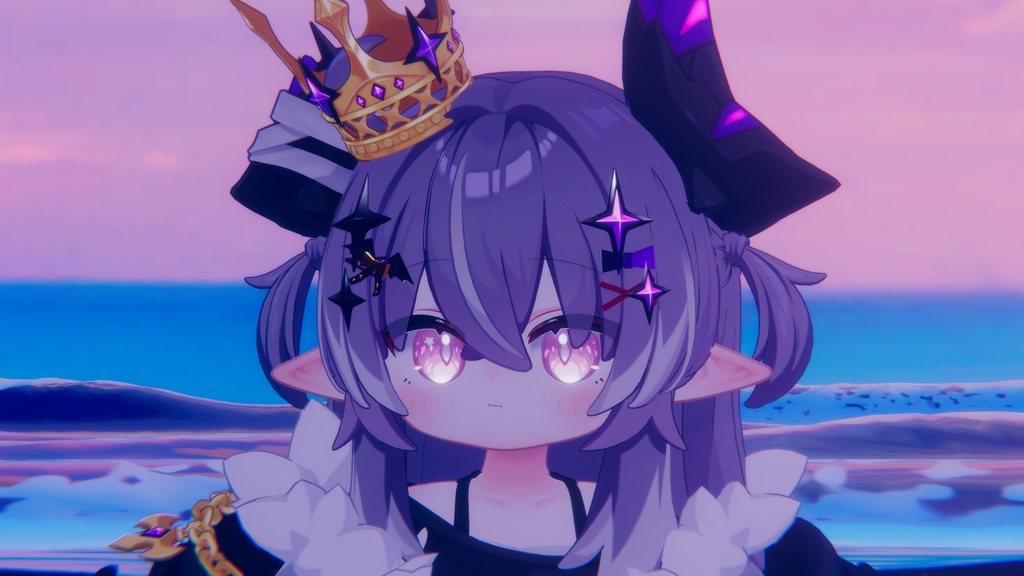 メルヴィちゃん専用アイテクスチャPlain Star Eye