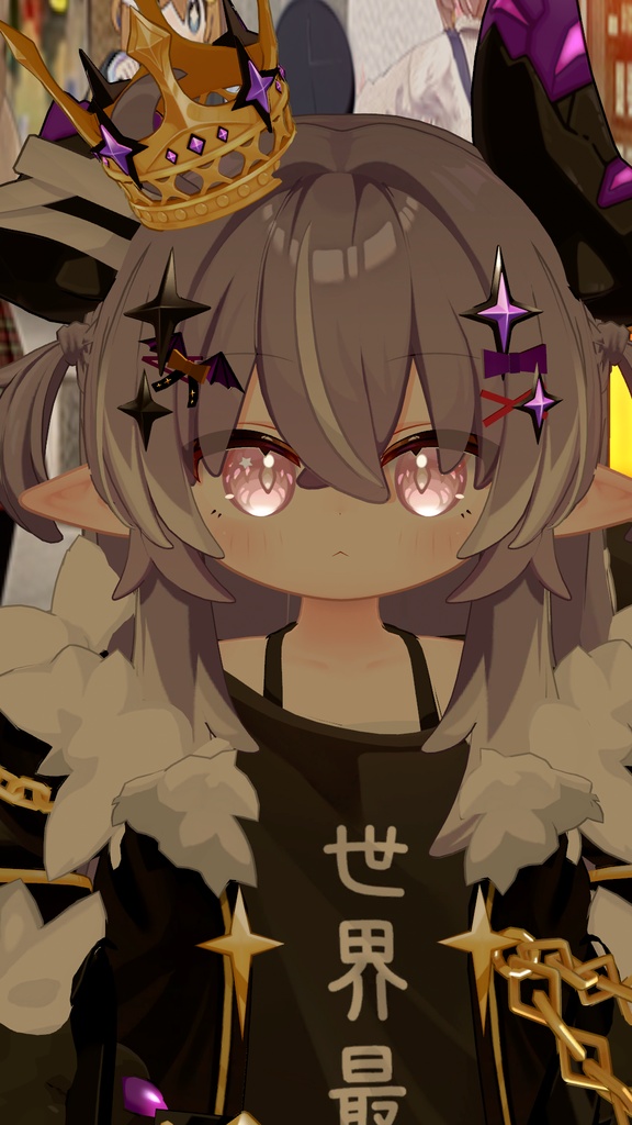 メルヴィちゃん専用アイテクスチャPlain Star Eye