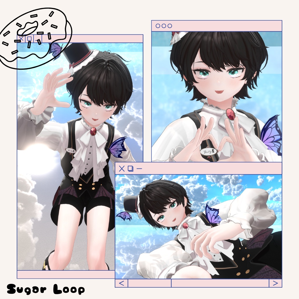 【無料あり】SugarPoseOtokonokoVol.1【MA対応】