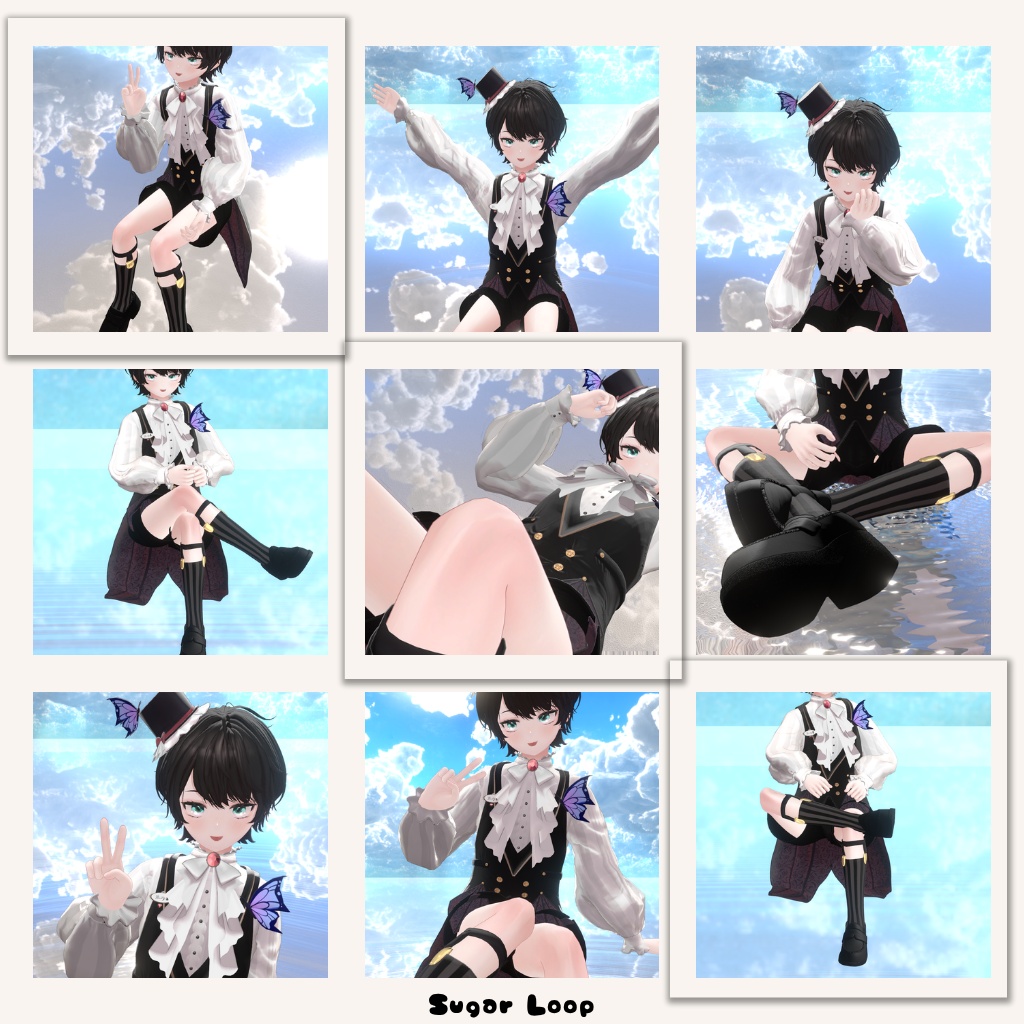【無料あり】SugarPoseOtokonokoVol.1【MA対応】