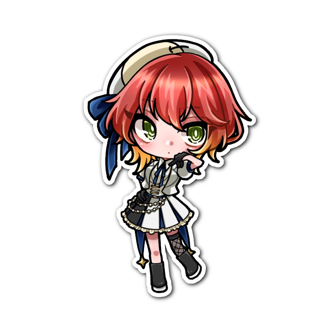 デビュー1周年記念ステッカー