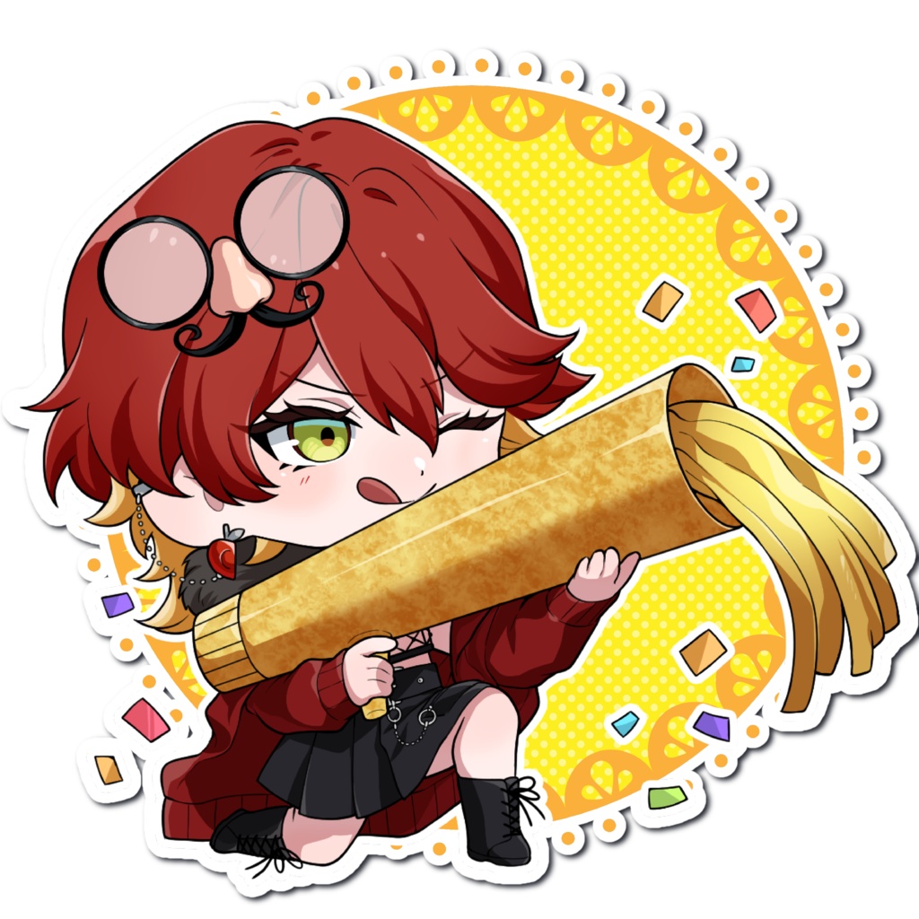 アクリルキーホルダー/バズーカ