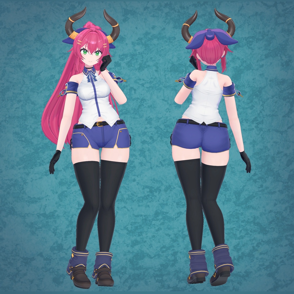 オリジナル3Dモデル【カガミラ】