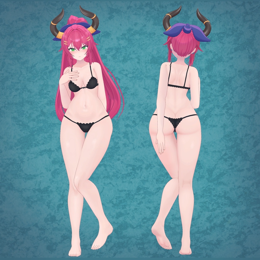 オリジナル3Dモデル【カガミラ】