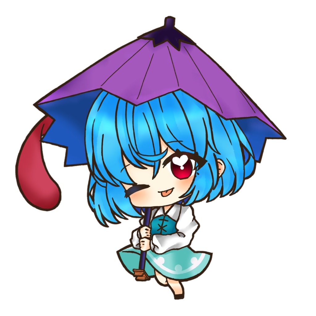 小傘ちゃんアクリルキーホルダー