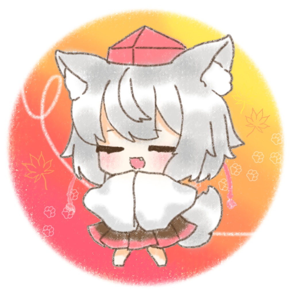 椛ちゃん缶バッジ