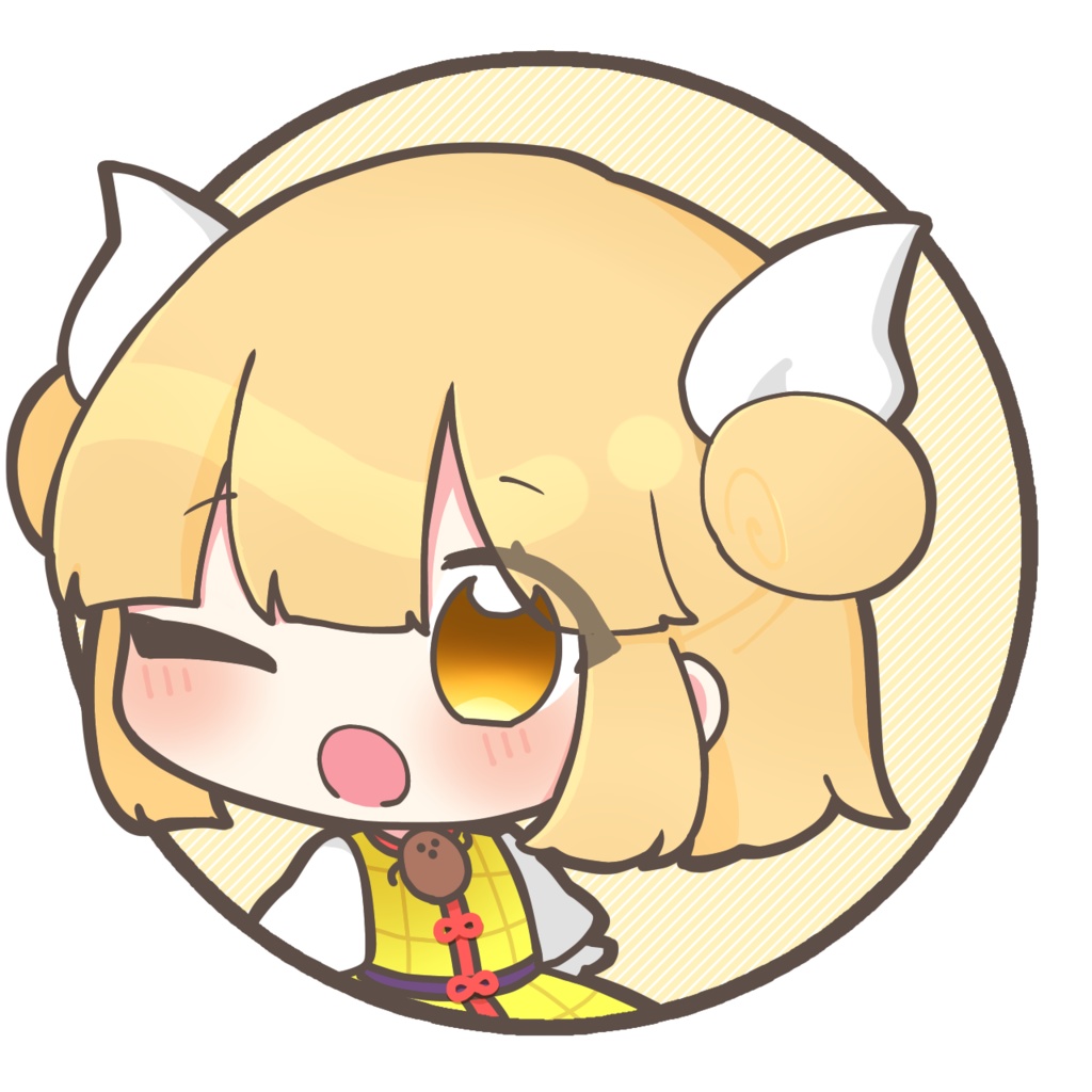 磨弓ちゃんペア缶バッジ